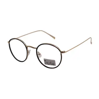 Custom Logo Fashion Round Metal Optical Frames Eyeglasses